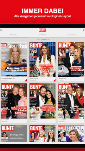 BUNTE Magazin screenshot