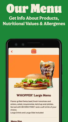 Burger King CH screenshot