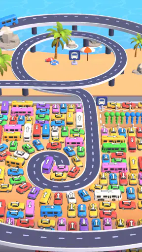 Bus Mania - Autoparkrätsel screenshot