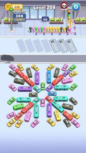 Bus Mania - Autoparkrätsel screenshot