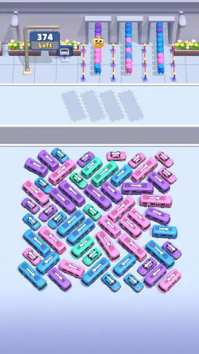 Bus Mania - Autoparkrätsel screenshot