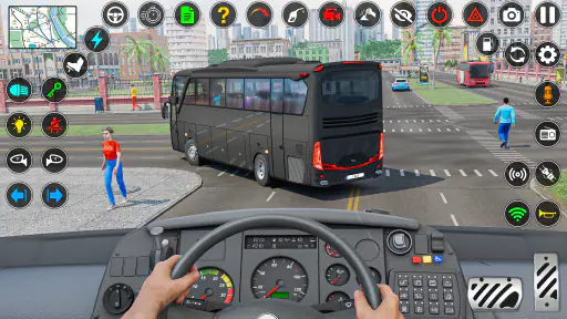 Bus Simulator - 3D Bus Spiele screenshot