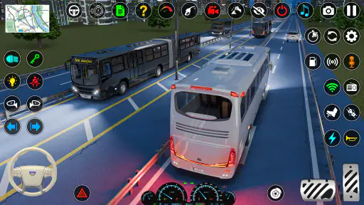 Bus Simulator - 3D Bus Spiele screenshot