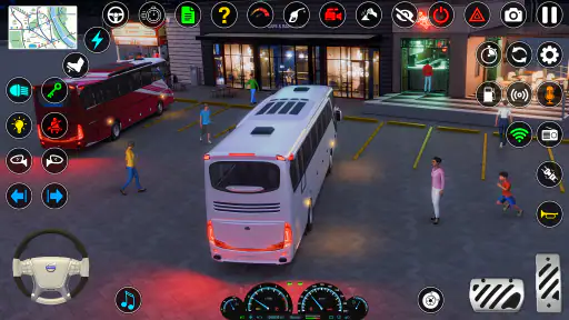 Bus Simulator - 3D Bus Spiele screenshot