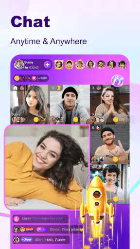 BuzzCast – Live-Video-Chat APP screenshot