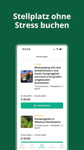 Campspace Microcamping erleben screenshot