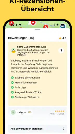 Campy - Camping & Stellplätze screenshot