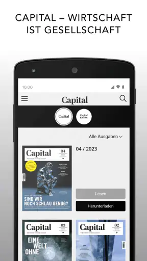 Capital Magazin screenshot