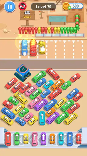 Car Jam Solver: Bus Jam Game screenshot