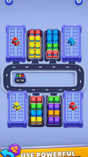 Car Sort: Color Puzzle screenshot