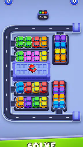 Car Sort: Color Puzzle screenshot