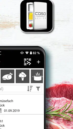 CASO Food Manager screenshot