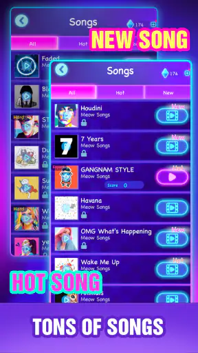 Cat Hop - Musik Spiele screenshot