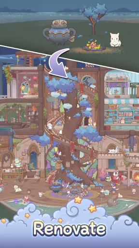 Cats&Soup : Merge Magic Recipe screenshot