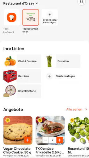 ChefsList screenshot