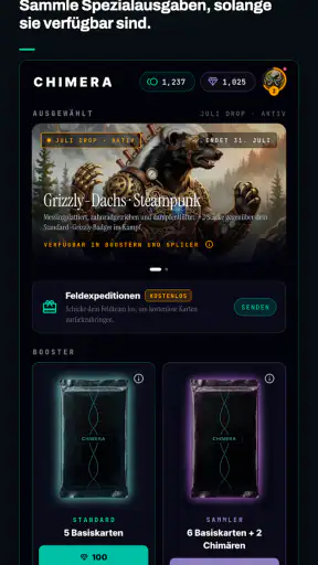 Chimera TCG screenshot