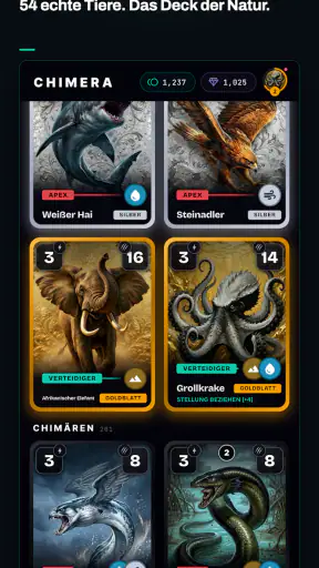 Chimera TCG screenshot