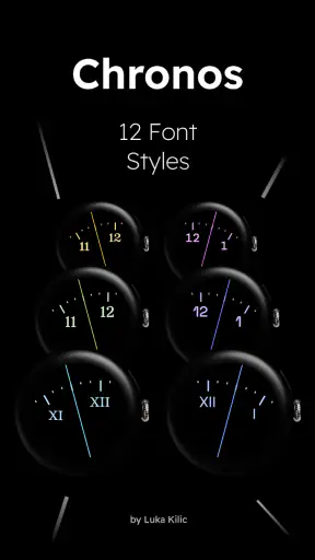 Chronos – Minimal Watch Face screenshot