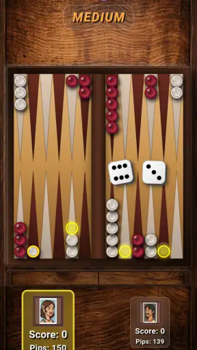 Clean Backgammon screenshot