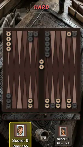 Clean Backgammon screenshot