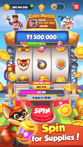 Coin Match: Raids Abenteuer screenshot