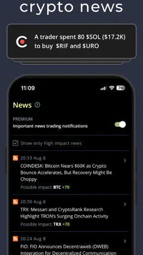 Coin Push: Crypto Alerts screenshot