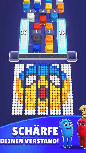 Color Bus Fill: Traffic Puzzle screenshot