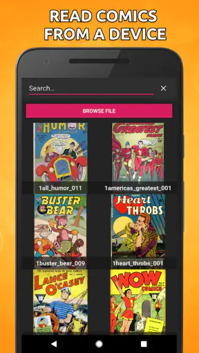 Comic-Leser (cbz/cbr) screenshot