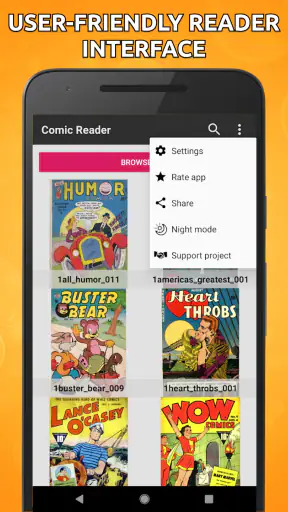 Comic-Leser (cbz/cbr) screenshot