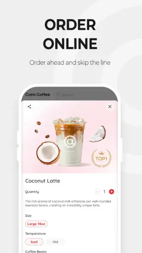 Cotti Coffee EU screenshot