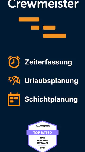 Crewmeister Zeiterfassung screenshot