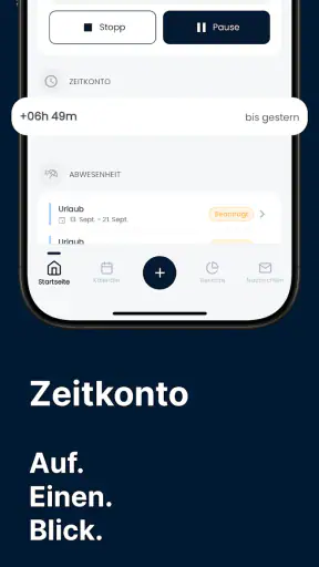 Crewmeister Zeiterfassung screenshot