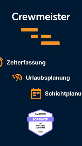 Crewmeister Zeiterfassung screenshot