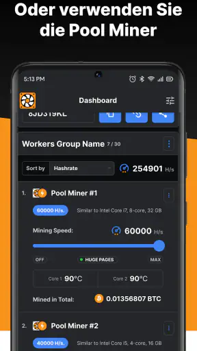 CryptoTab Farm: Digitales Gold screenshot