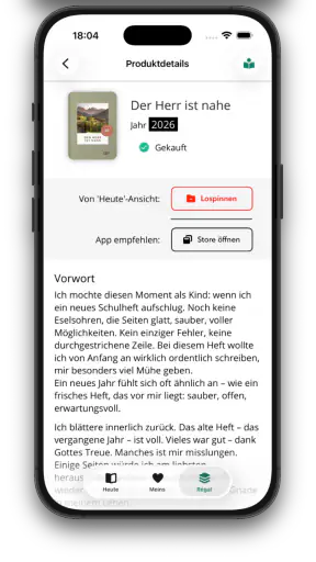 CSV-Kalender screenshot