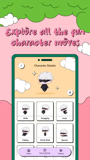 Cute Shimee: Anime Screen Pet screenshot