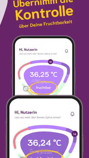 cyclotest App Periodenkalender screenshot