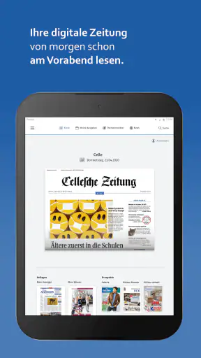 CZ E-Paper screenshot