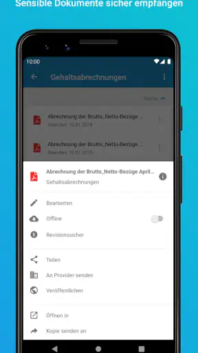 d.velop postbox screenshot