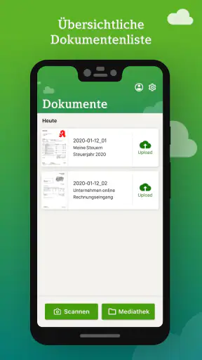 DATEV Upload mobil screenshot