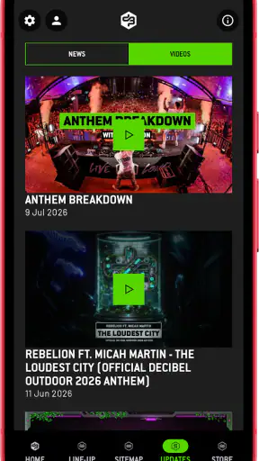Decibel outdoor screenshot
