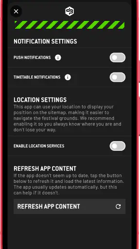 Decibel outdoor screenshot