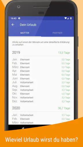 Der Elterngeld Planer screenshot