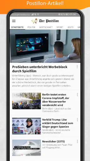 Der Postillon screenshot