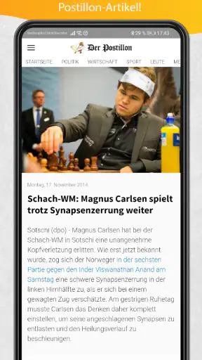 Der Postillon screenshot