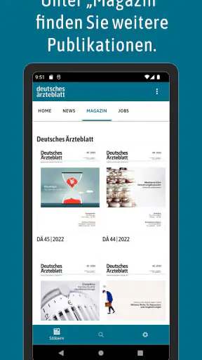 Deutsches Ärzteblatt screenshot