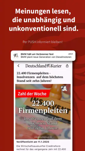 Deutschland-Kurier screenshot