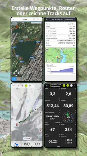 Deutschland Topo Karten screenshot