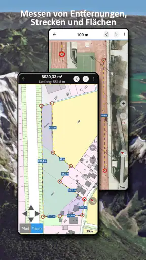Deutschland Topo Karten screenshot