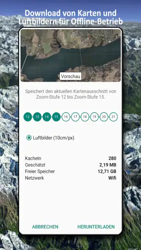 Deutschland Topo Karten screenshot
